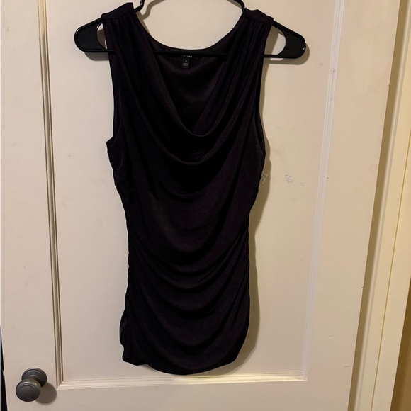 Apt. 9 Black Drape Tank Top - Picture 1 of 4